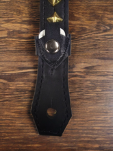 Load image into Gallery viewer, Guitar pick Holder 1 1/8" Black Leather