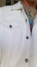 Load image into Gallery viewer, American Rebel White Leather Jacket