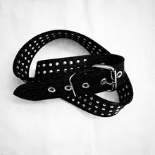 Load image into Gallery viewer, 'Rivethead' Genuine Leather Belt