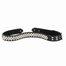 Load image into Gallery viewer, Diagonal Pyramid 2" 5/8" Stud Guitar Strap
