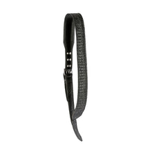 Load image into Gallery viewer, Embossed Crocodile 3" Guitar Strap (NO Exotic Leathers) 2021 Black