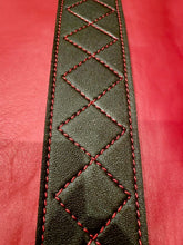 Load image into Gallery viewer, Guitar Slinger Classic 3" Red/Black Guitar Strap