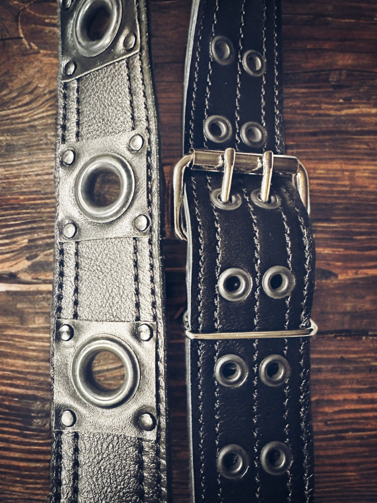  by Al Bane for Leather - hardware and stitching closeup