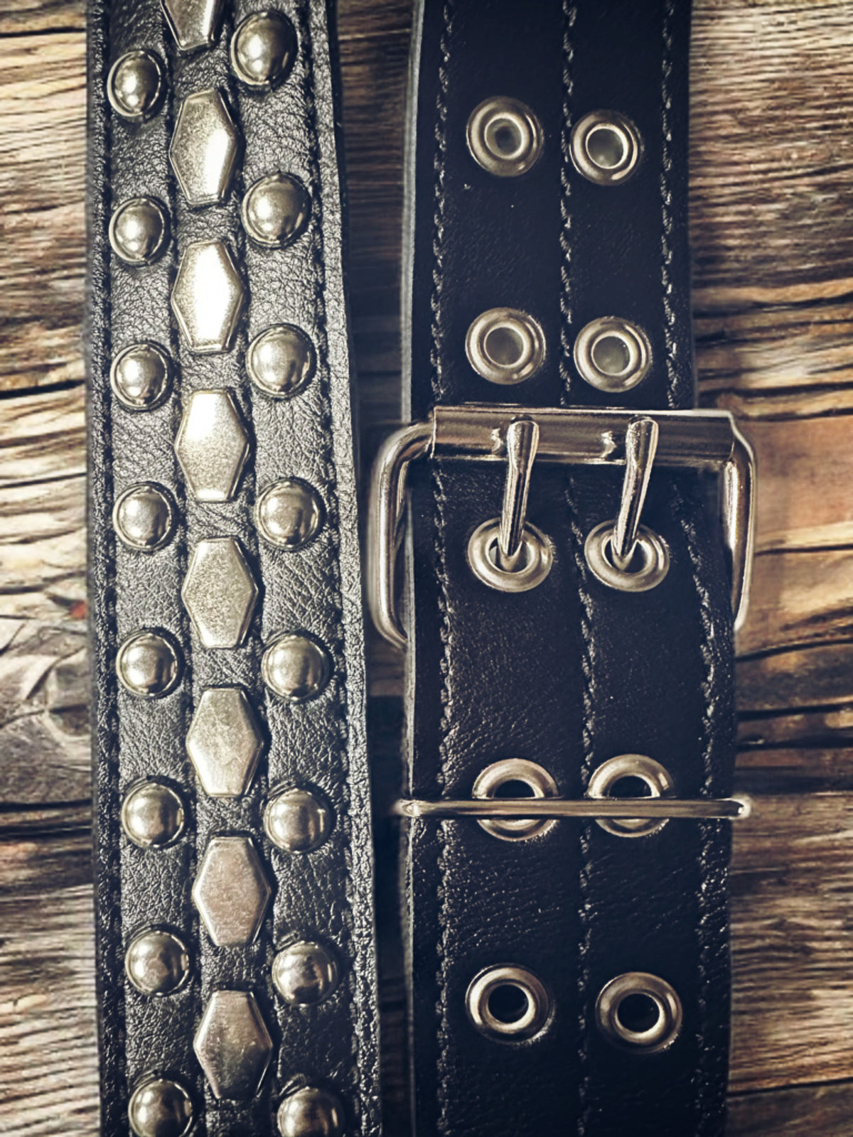  by Al Bane for Leather - hardware and stitching closeup