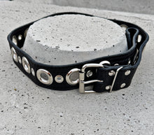 Load image into Gallery viewer, Large Grommet Belt "The Tormentor"