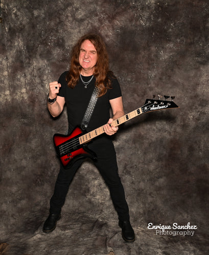 David Ellefson Signature Mass Metal Guitar Strap