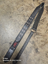 Load image into Gallery viewer, Swashbuckler Rivet Head Silver on Black