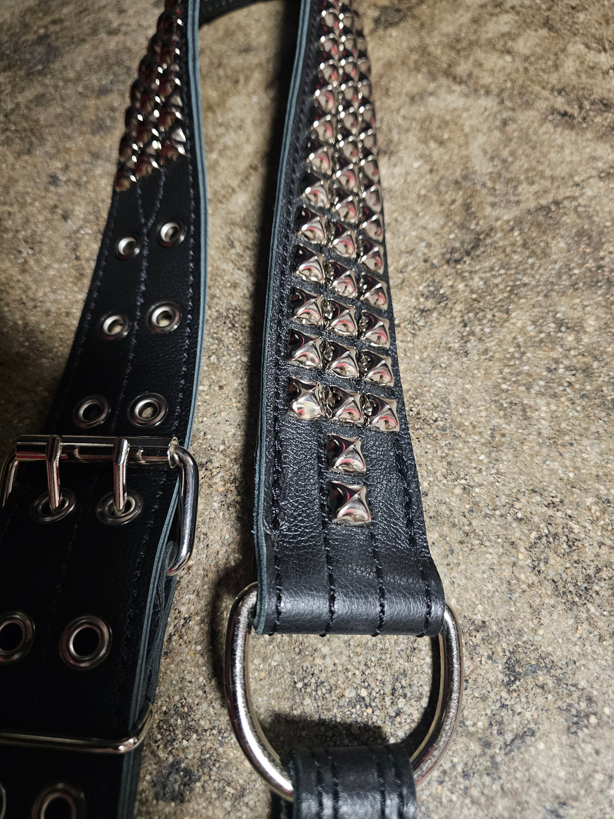  by Al Bane for Leather - hardware and stitching closeup