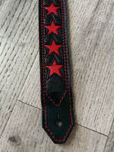 Load image into Gallery viewer, Fire Star 2" Guitar Strap