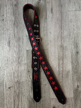 Load image into Gallery viewer, Fire Star 2" Guitar Strap