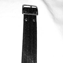 Load image into Gallery viewer, Black Sting ray Leather Belt