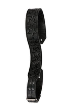 Load image into Gallery viewer, Blackstar 3&quot; Leather Guitar Strap - Black / Black