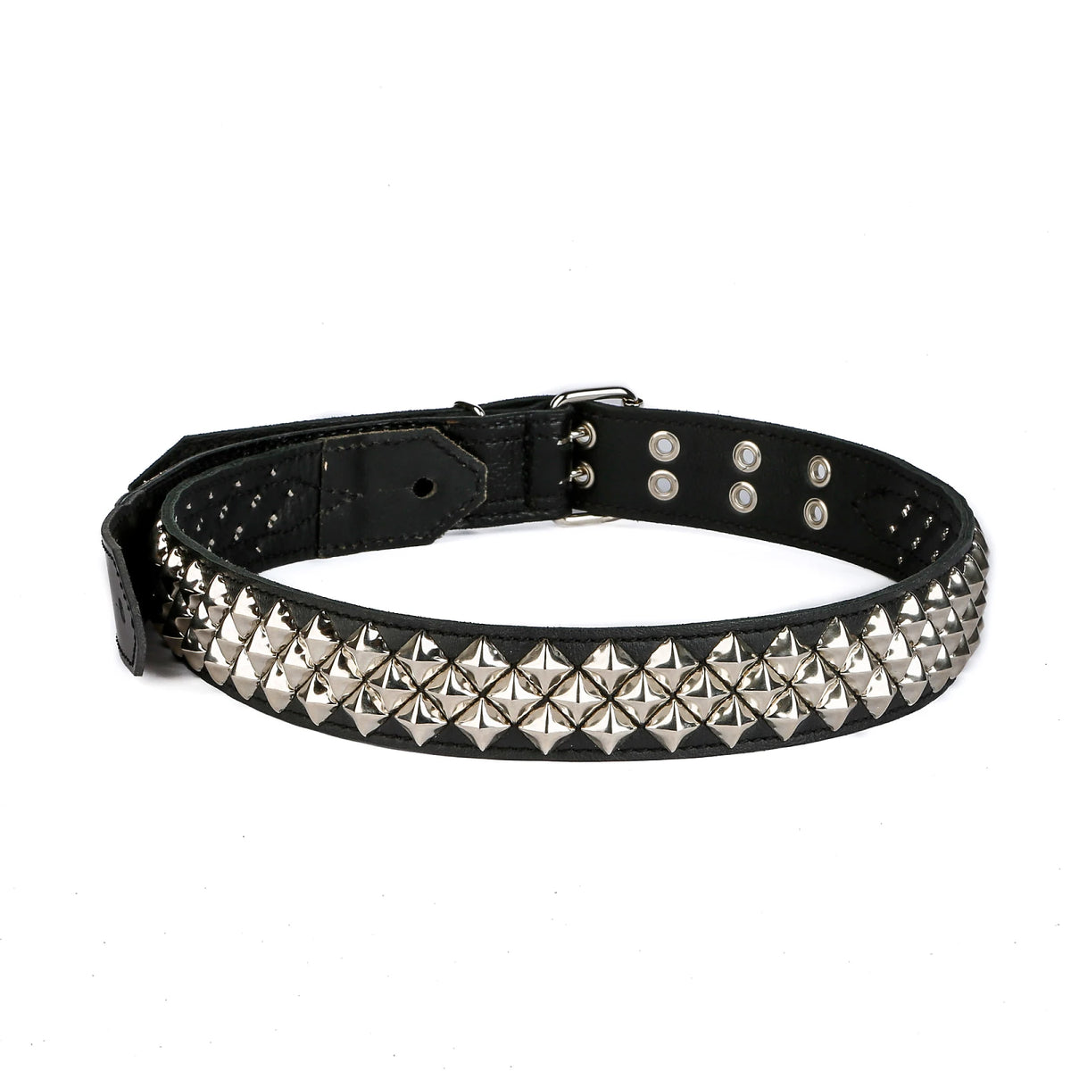 Diagonal Pyramid 2" 5/8" Stud Guitar Strap
