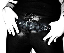 Load image into Gallery viewer, Large Grommet Belt &quot;The Tormentor&quot;