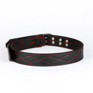 Guitar Slinger Classic 2" Red/Black Guitar Strap