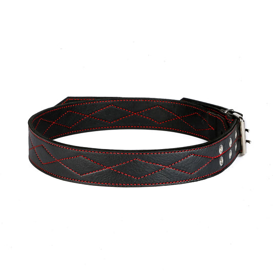 Guitar Slinger Classic 2" Red/Black Guitar Strap