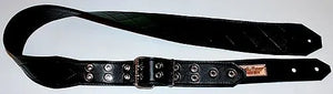 Guitar Slinger Classic 3 " Black/Black Guitar Strap